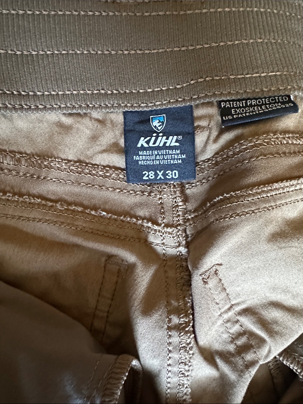 Kuhl Men's Chinos in Taupe Tan - Picture 2 of 3